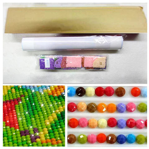 50X90CM - Flower Peacock DIY Product 5D Full Diamond DIY Painting NO Frame