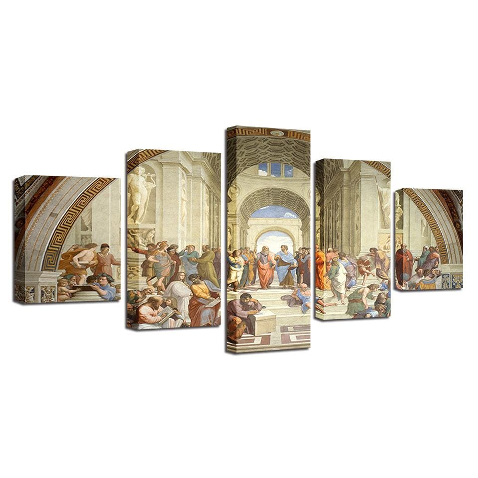 5 PCS ChurchPrints Poster Wall Modular Picture Modern Paintings Canvas Art Home Decoration Artwork
