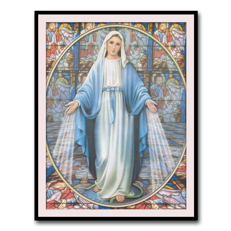 40x50CM Mary Full Diamond Painting NO Frame Round diamond