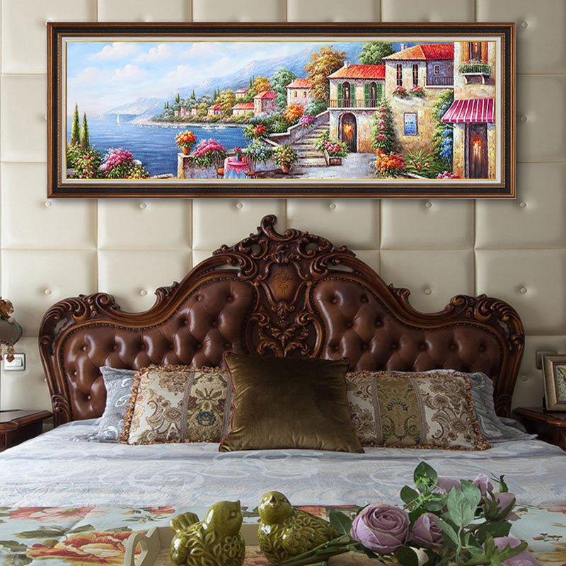 120x50cm Seaside 5d diy diamond painting full drill NO FRAME R5580