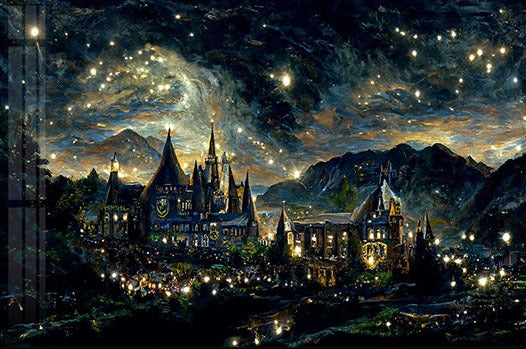 60X80CM -  Starry Sky DIY 5D Full Diamond Painting NO Frame