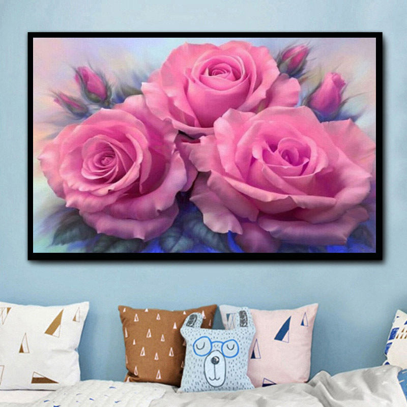 50X70CM - Rose DIY 5D Full Diamond Painting NO Frame