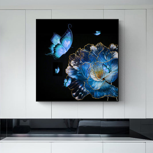 60X60CM -  Flower DIY 5D Full Diamond Painting NO Frame