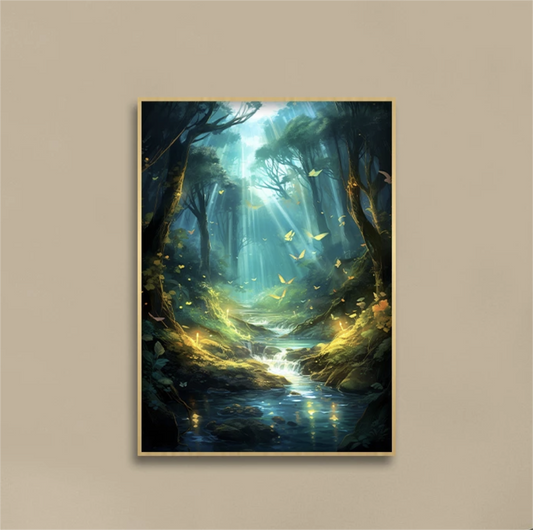 60X80CM - Forest DIY 5D Full Diamond Painting NO Frame Square Drill