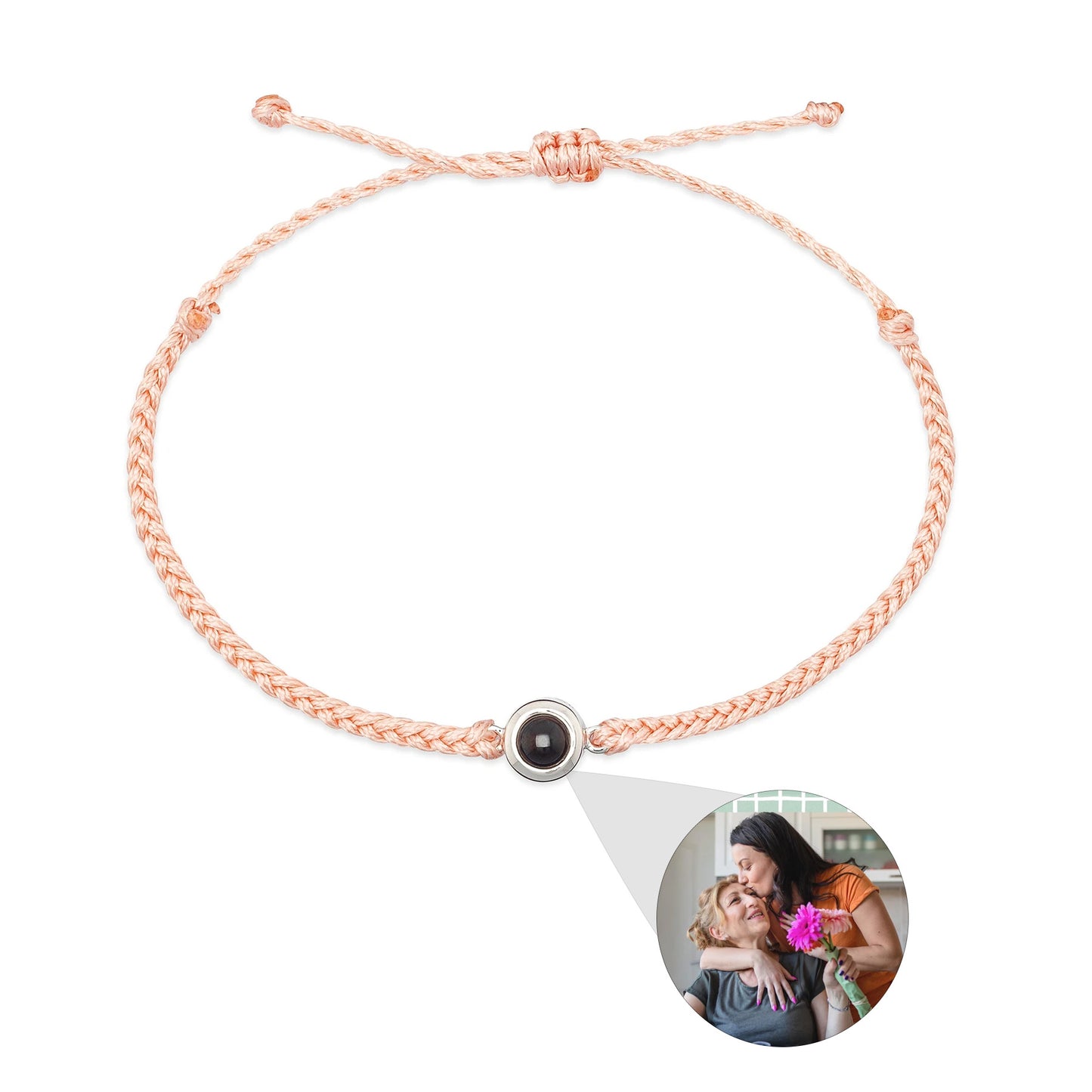 Braided Bracelet Photo Customisation