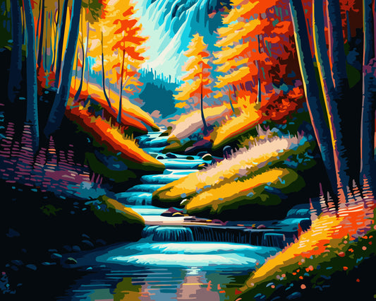 40X50CM DIY Oil Painting By Numbers