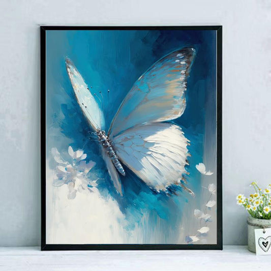 Butterfly No Framed DIY Oil Painting By Numbers 40*50CM