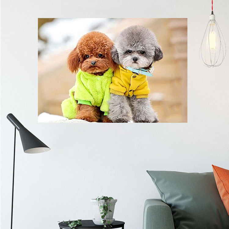 60X80CM -  Dog DIY 5D Full Diamond Painting NO Frame