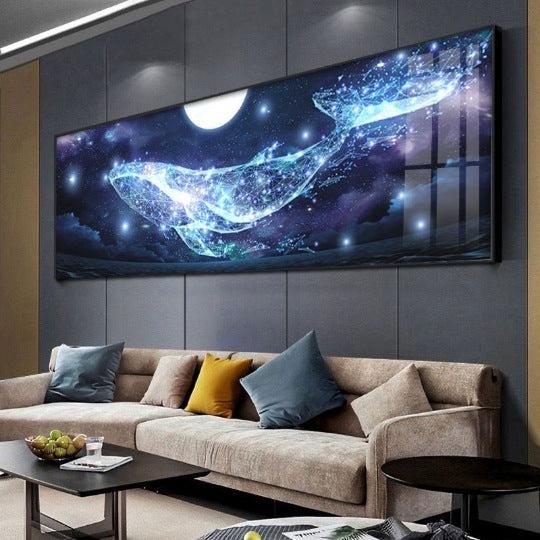 60X150CM -  Fish DIY 5D Full Diamond Painting NO Frame