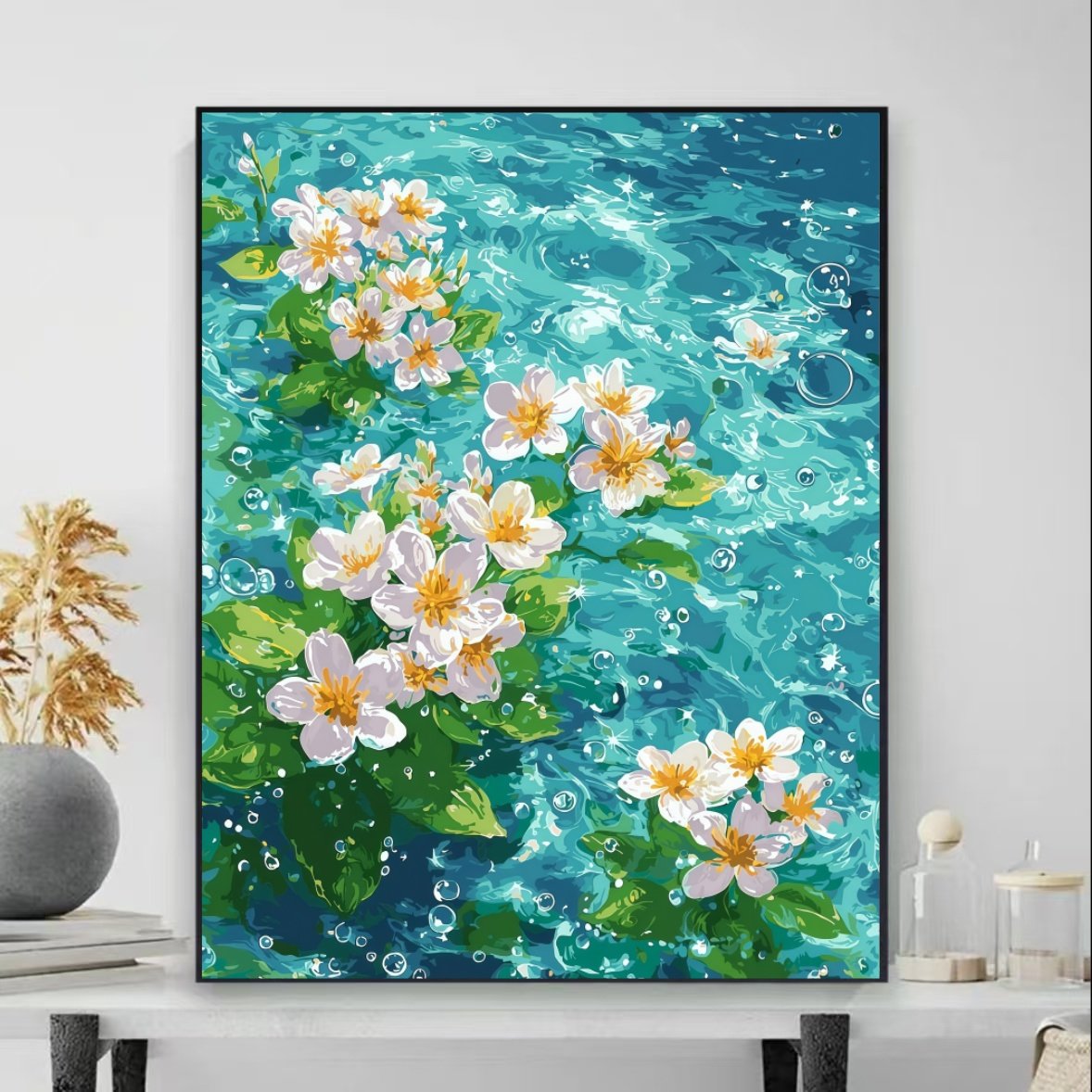 60X80CM - Landscape DIY Product 5D Full Diamond DIY Painting NO Frame Square Beads