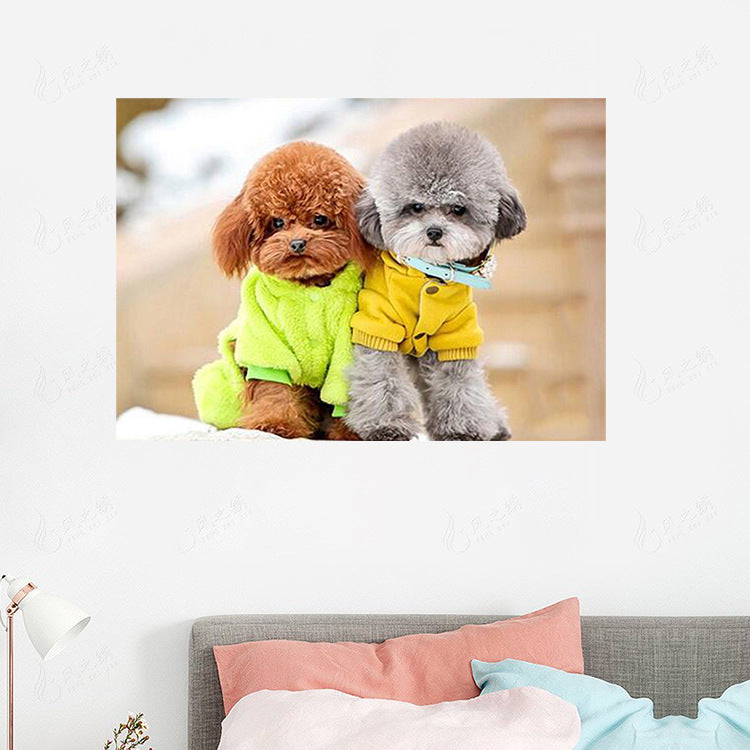 60X80CM -  Dog DIY 5D Full Diamond Painting NO Frame