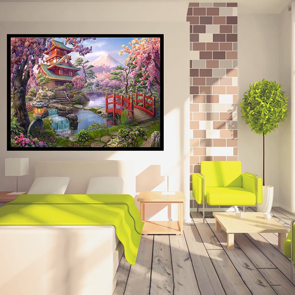 45X60CM - Landscape DIY 5D Full Diamond Painting NO Frame