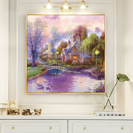 60X60CM -  Landscape DIY 5D Full Diamond Painting NO Frame