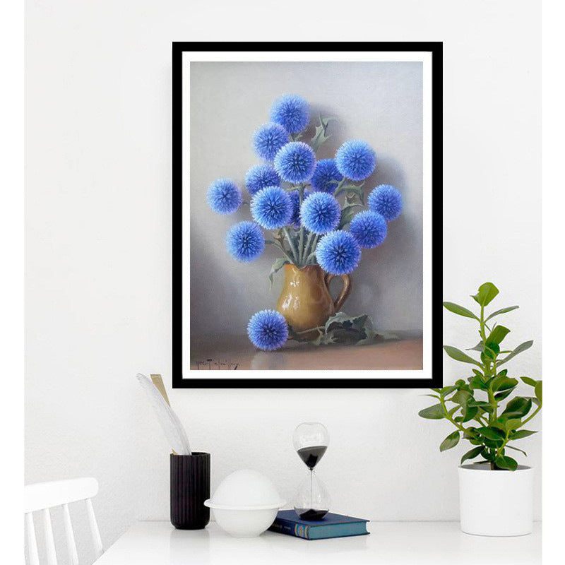 60X80CM -  Flower DIY 5D Full Diamond Painting NO Frame