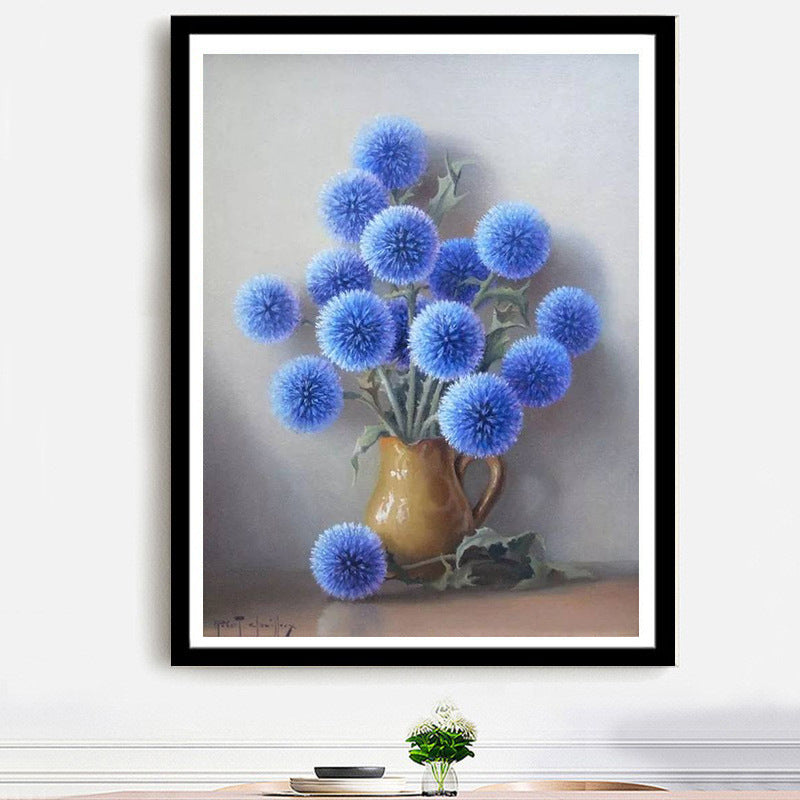 60X80CM -  Flower DIY 5D Full Diamond Painting NO Frame