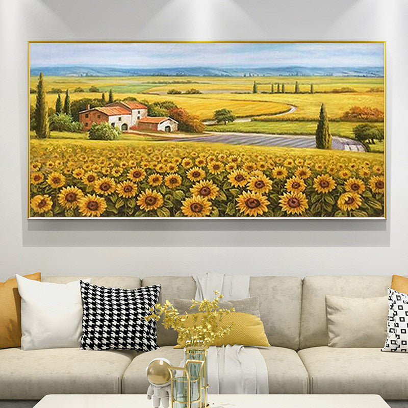 60X100CM -  Sunflower DIY 5D Full Diamond Painting NO Frame