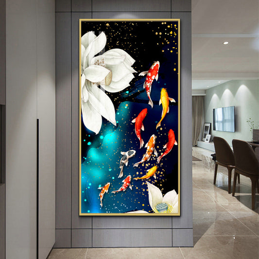 60X110CM - Fish DIY 5D Full Diamond Painting NO FRAME