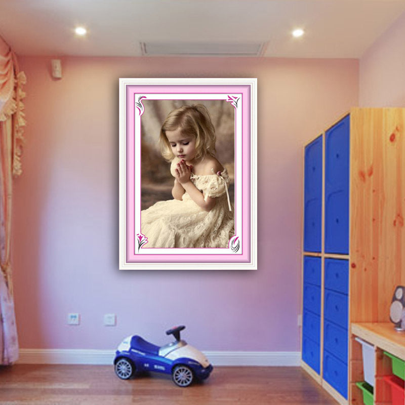 57X85CM - Girl DIY 5D Full Diamond Painting NO FRAME