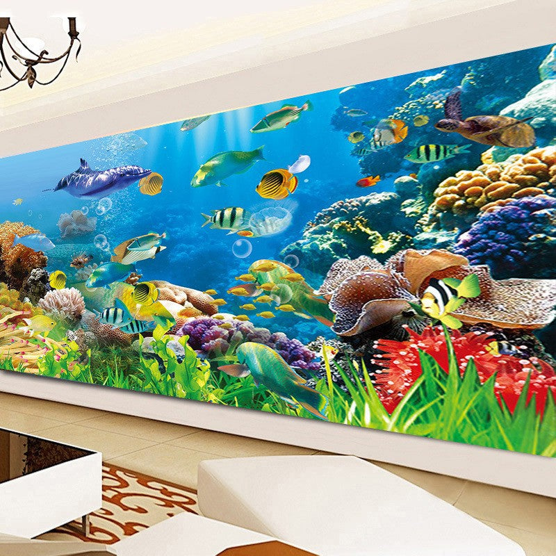 120X60CM - Fish DIY 5D Full Diamond Painting NO FRAME