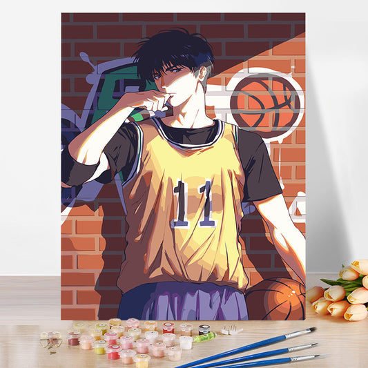 SLAM DUNK No Framed DIY Oil Painting By Numbers 40*50CM