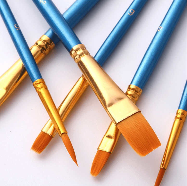 Not Sold Separately  10Pcs Artist Paintbrushes Paint Brushes for Acrylic Oil Watercolor Body Face Painting Rock Painting Kit