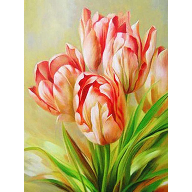 40X50CM - Tulip DIY 5D Full Diamond Painting NO Frame