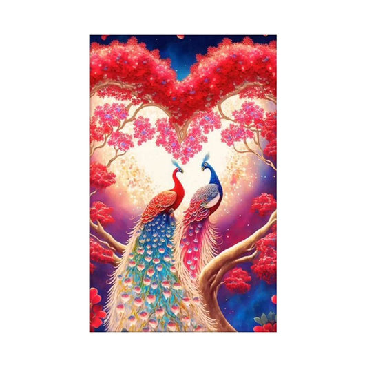 50X90CM - Peacock DIY 5D Full Diamond Painting NO Frame