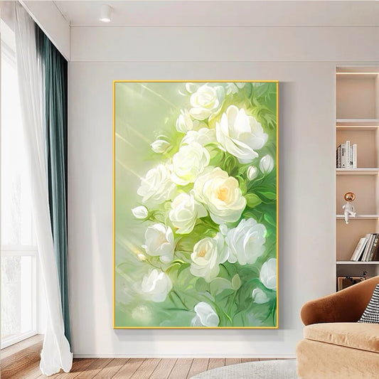 50X70CM - Flower DIY 5D Full Diamond Painting NO Frame