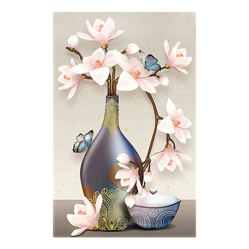 50X70CM - Flower DIY 5D Full Diamond Painting NO Frame