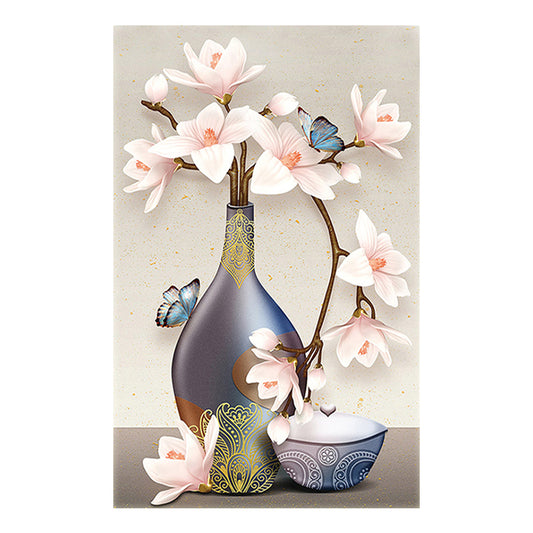 50X70CM - Flower DIY 5D Full Diamond Painting NO Frame