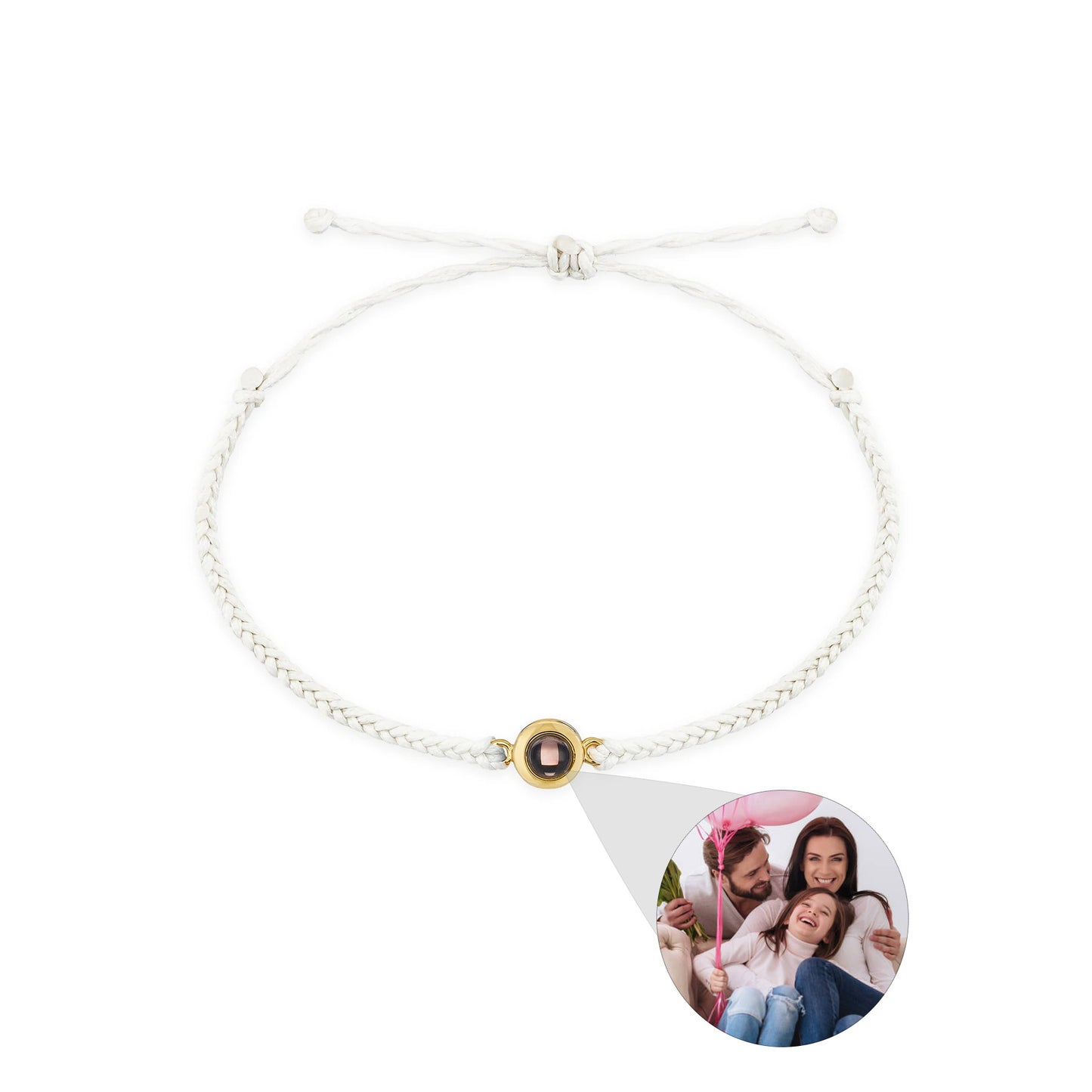 Braided Bracelet Photo Customisation