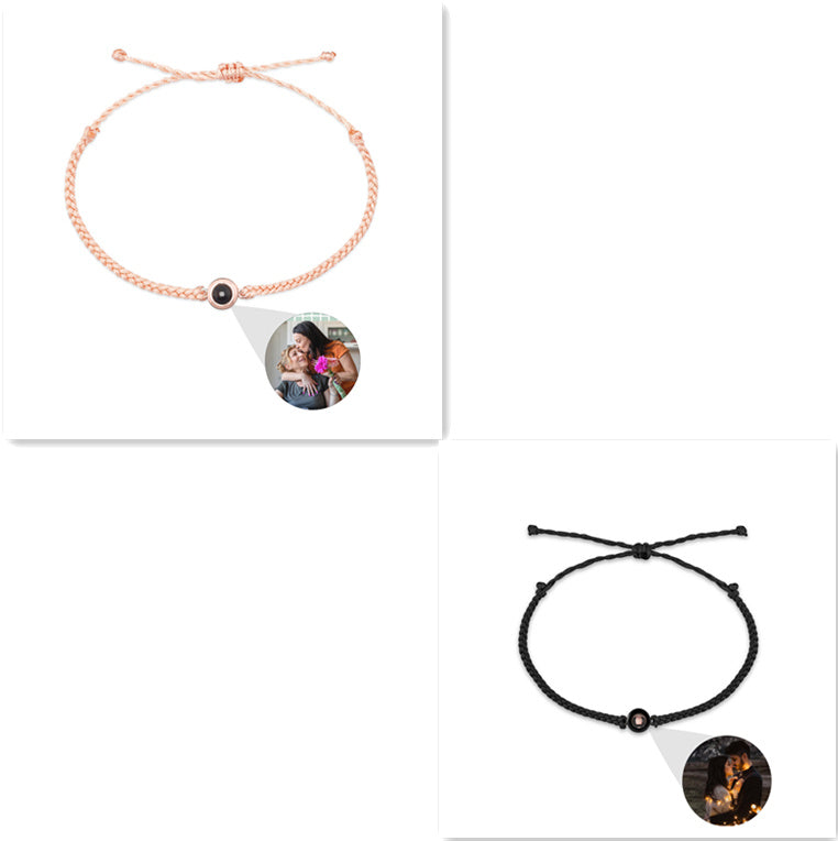 Braided Bracelet Photo Customisation