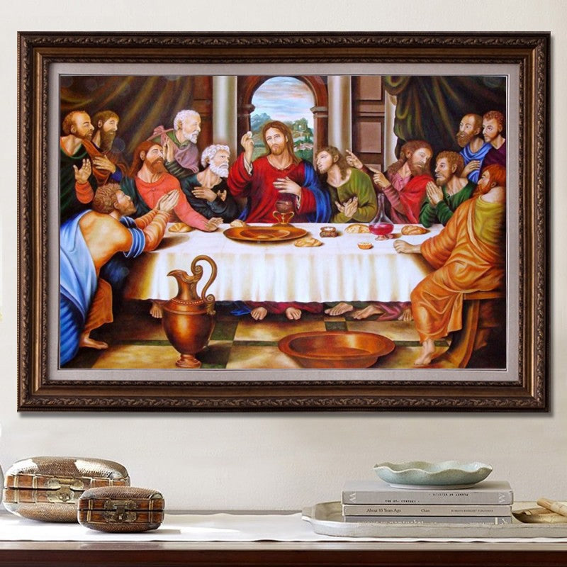 120x80CM Last supper Full Diamond Painting NO Frame Round diamond