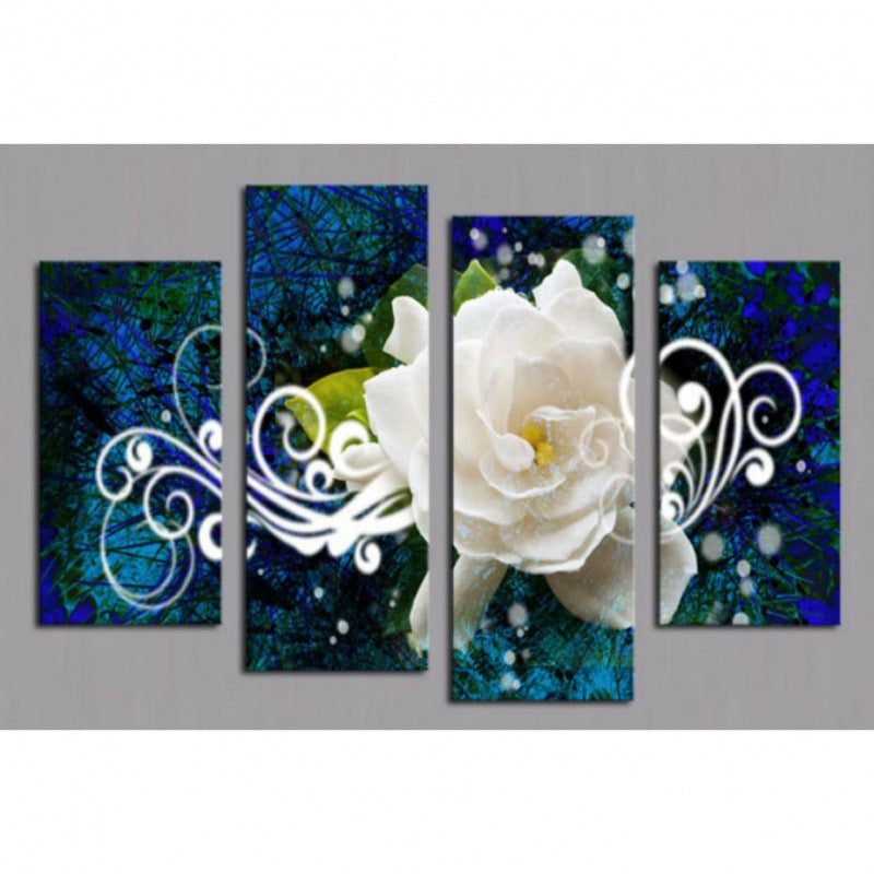 95x45CM flower Full Diamond Painting NO Frame Round diamond M5255