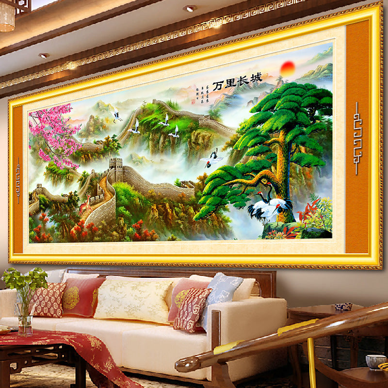 150x60CM-The Great Wall- DIY 5D full Diamond Painting A6569