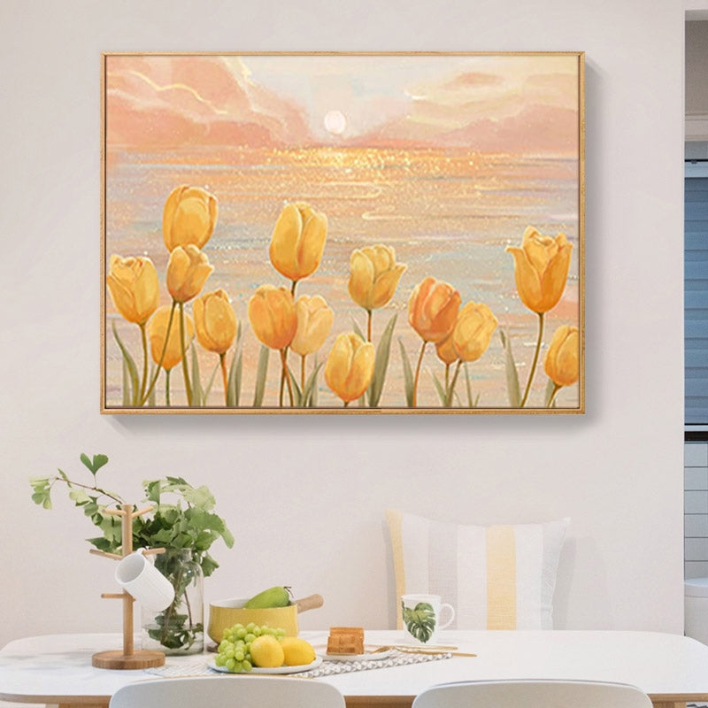 Tulip Full Diamond Painting NO Frame Round beads R1448