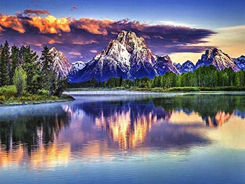 120x50CM-Landscape- DIY 5D full Diamond Painting NO FRAME M1409