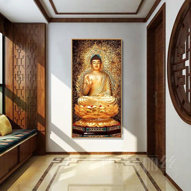 60x110CM Tathagata Buddha 5D Full Diamond Painting DIY Pictures A8292