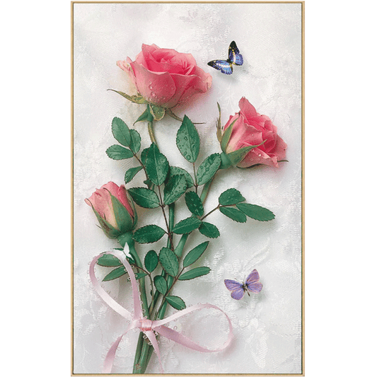 60x100CM Rose 5D Full Diamond Painting DIY Pictures