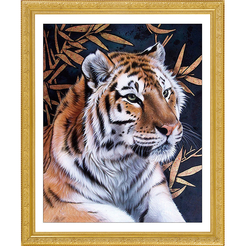 30x40CM  tiger 5D Full Diamond Painting DIY Pictures  NO FRAME M3173