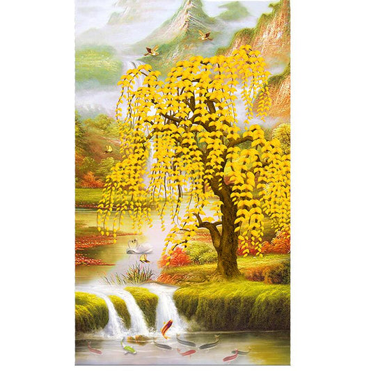 50x90cm Lucky Money tree 5d diy diamond painting full drill NO FRAME R2867