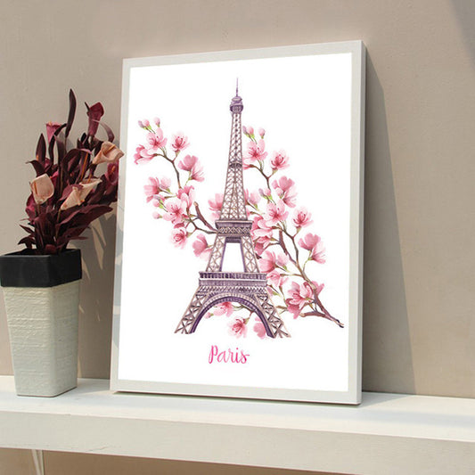 40X60CM Eiffel Tower 5D Full Diamond no frame