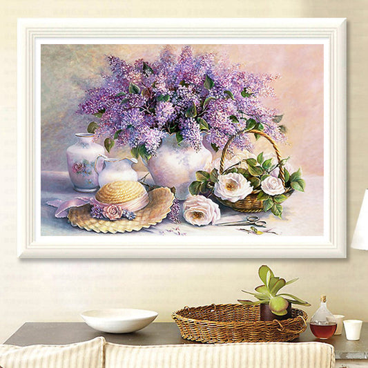 60x40CM-Lavender - DIY 5D full Diamond Painting NO FRAMED