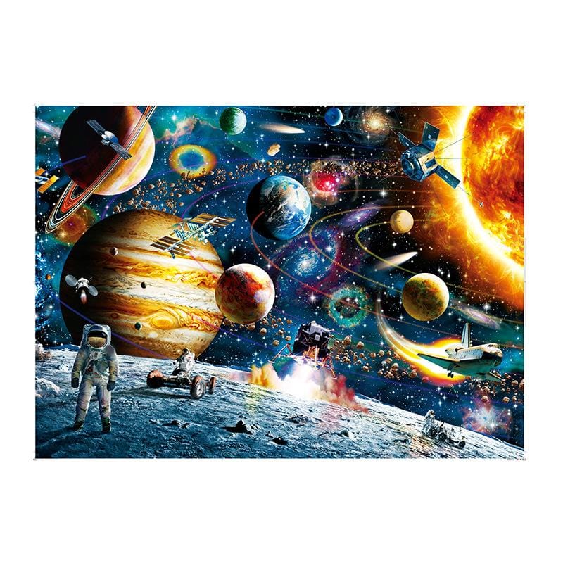 1000 Pieces DIY Adult Puzzle Jigsaw Puzzle Adult Educational Toys Puzzle Toy For Children's Gift-Space Traveler