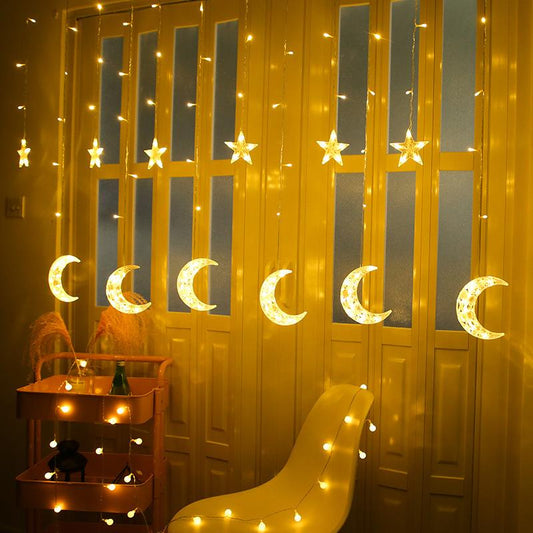 2.5M 138Led moon curtain lamp