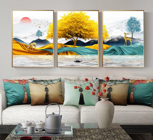 120x60cm Living room  5d diy diamond painting full drill NO FRAME M8921/M8922/M8923