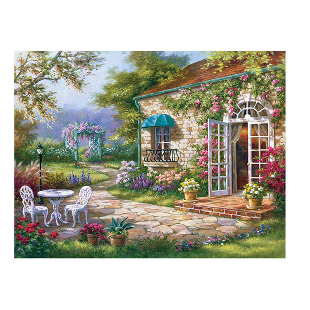 40X50CM Garden 5D Full Diamond no frame