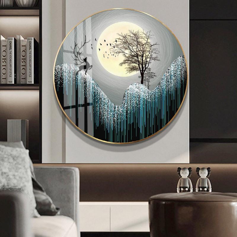 50x50CM Night View Full Diamond Painting NO Frame Round diamond M1683