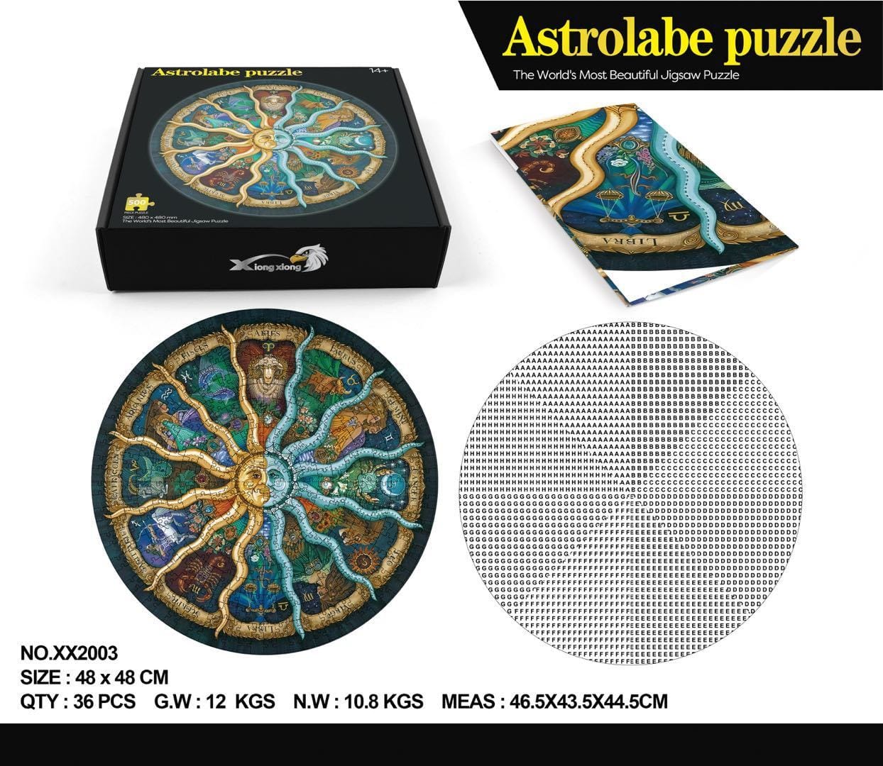 1000 Pieces  DIY Adult Puzzle Jigsaw Puzzle Adult  Educational Toys Puzzle Toy For Children's Giftr-Astrolabe puzzle