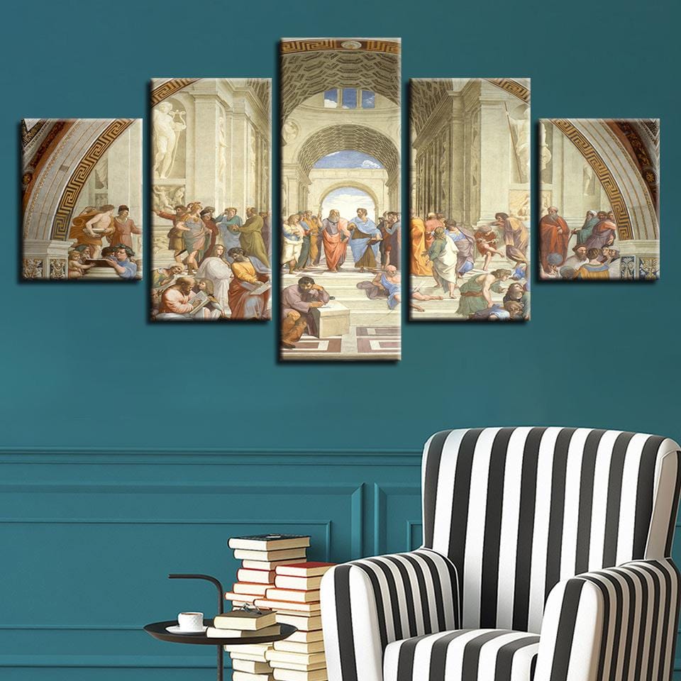 5 PCS ChurchPrints Poster Wall Modular Picture Modern Paintings Canvas Art Home Decoration Artwork